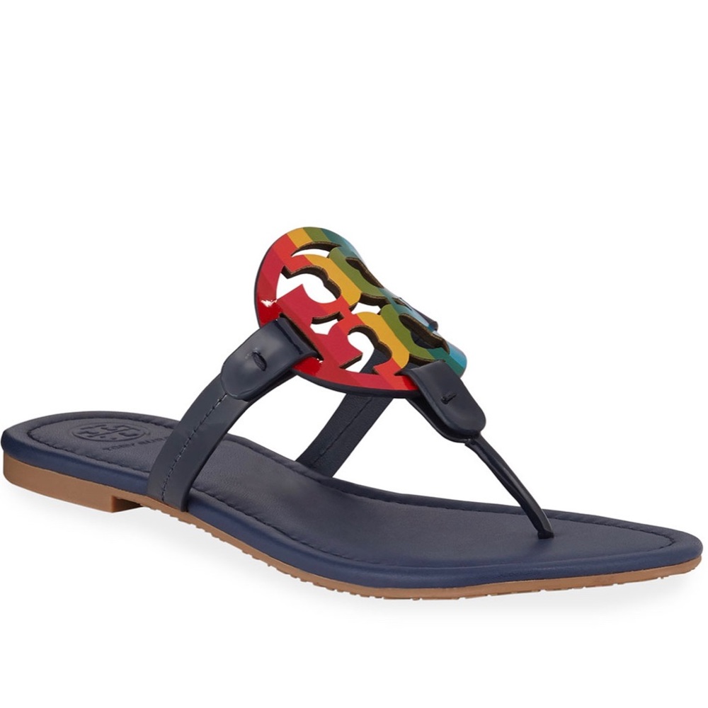 NWT Tory Burch Miller Patent Leather Sandal